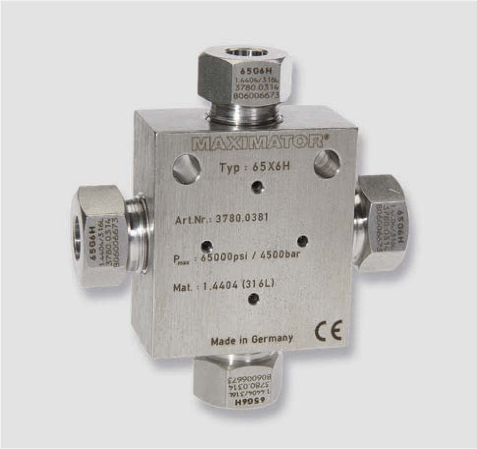 Crosses — Medium pressure — 22,500 psi